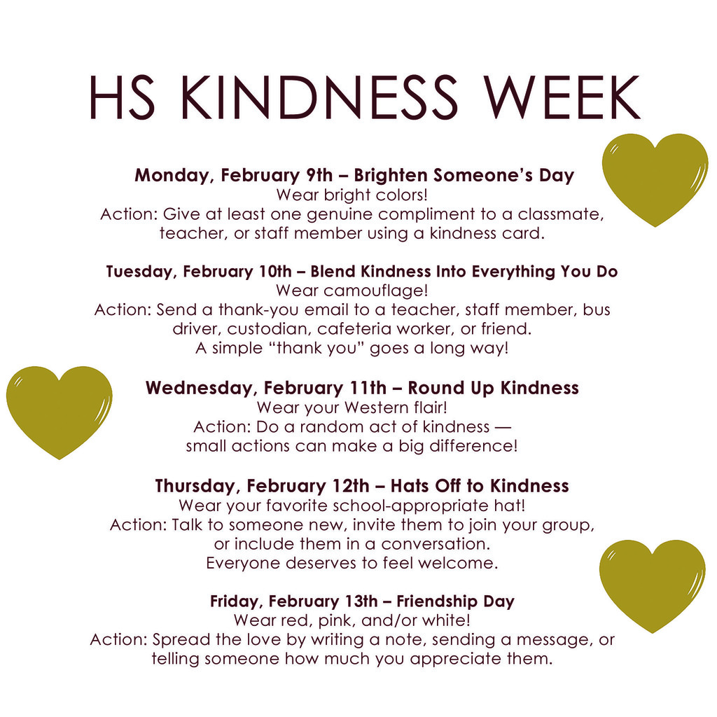 HS Kindness Week