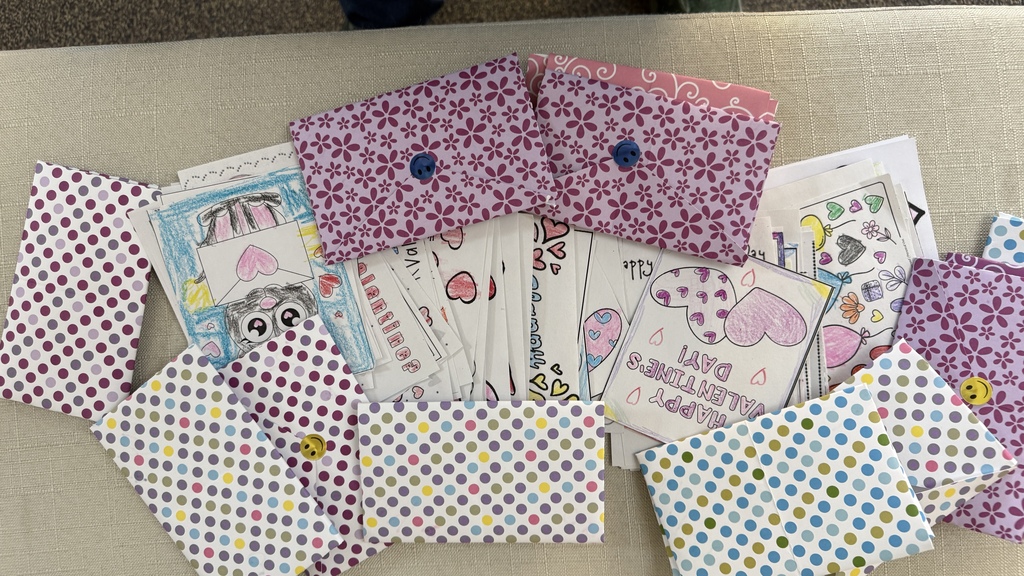 Students created these valentines which will be distributed through the Meals on Wheels program in our county. Thank you Assemblywoman Andrea Bailey for including WC in this project.