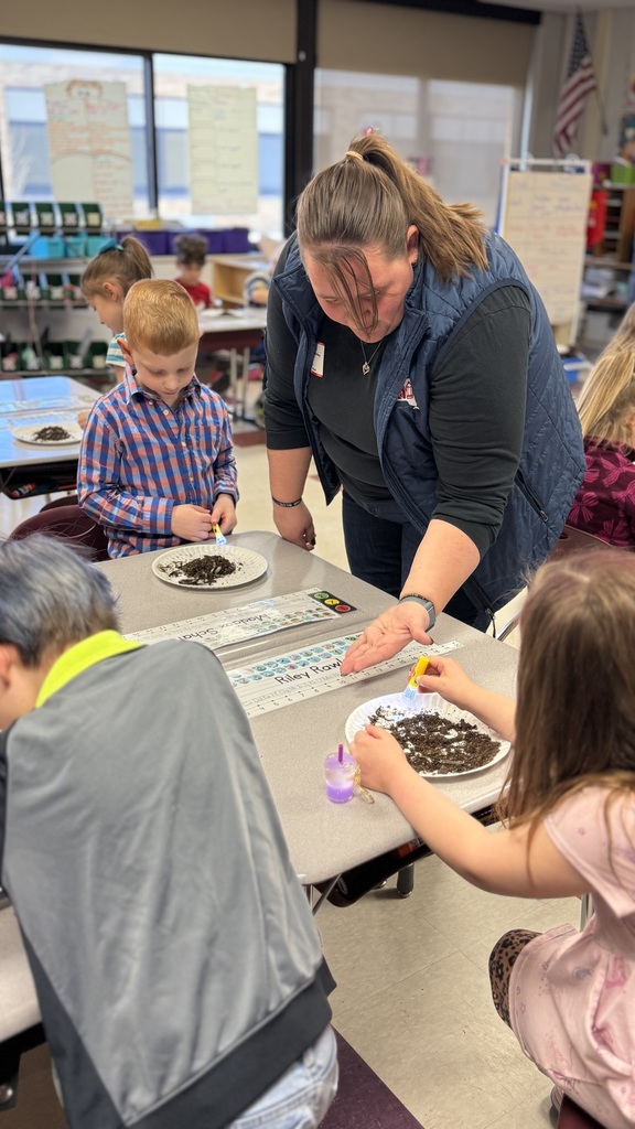 Looking at worm eggs.