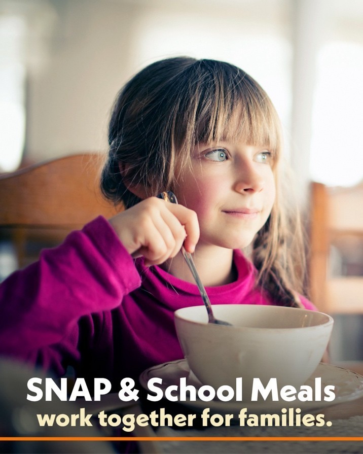 SNAP and School Meals work together for families