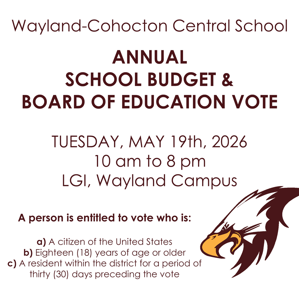 Don't forget to vote!