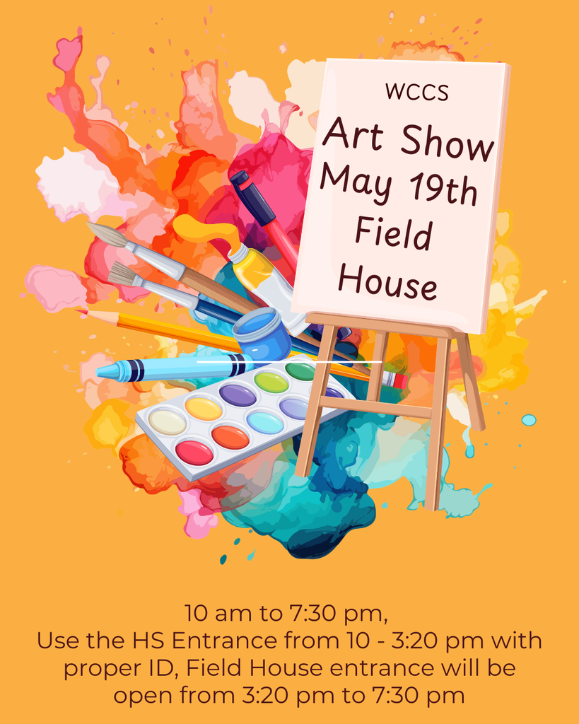 Art show on Tuesday!