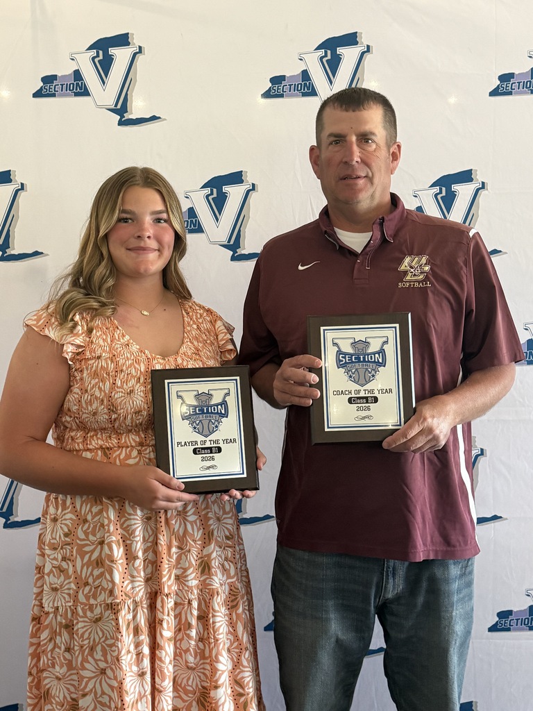 WC Athlete Ava Senka and WC Coach Dave Stewart