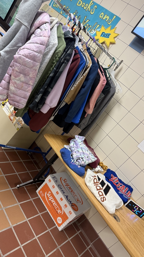 clothing pile in Elementary school