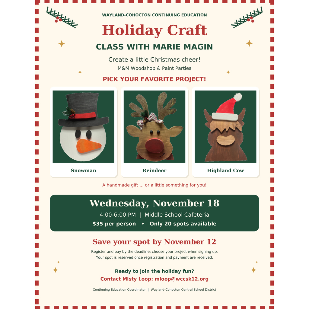 holiday flier