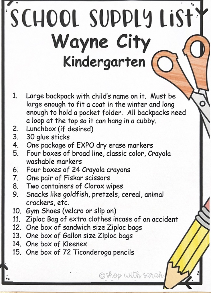 kindergarten