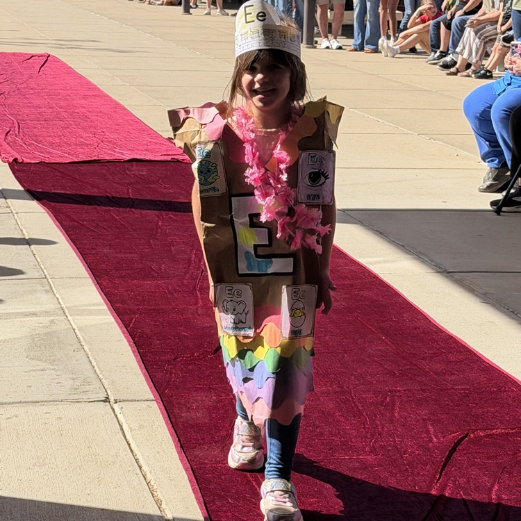 kindergarten ABC fashion show