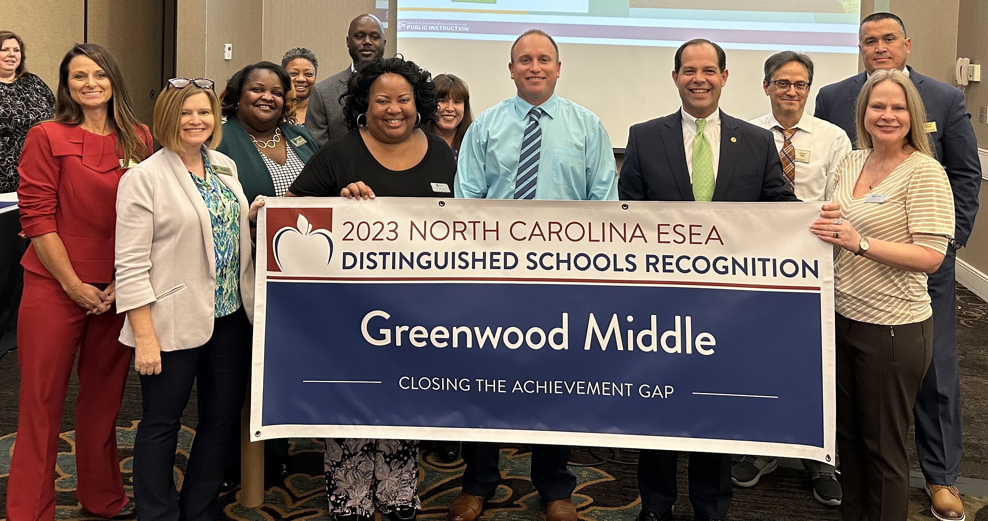 Greenwood Middle recognized as a top school in the state for 