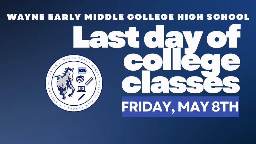 Last day of college classes