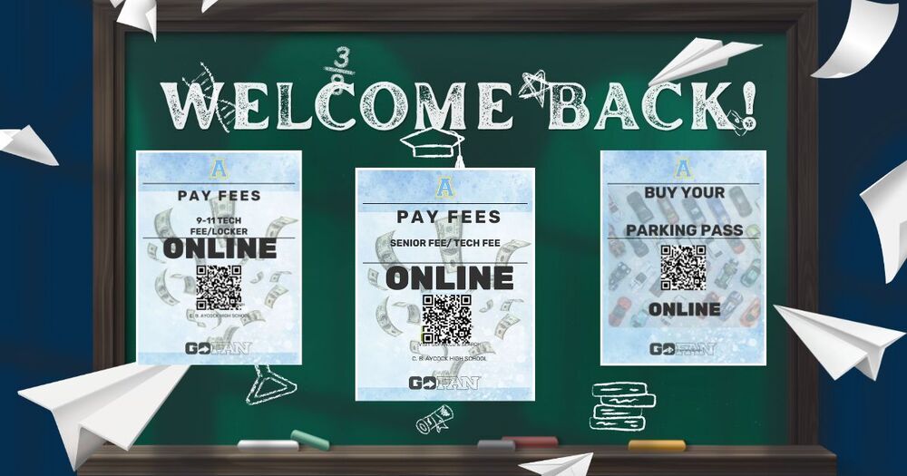 QR codes for school fees