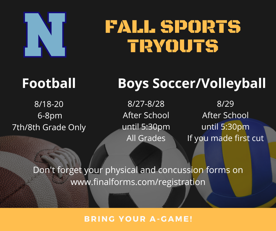 fall tryouts