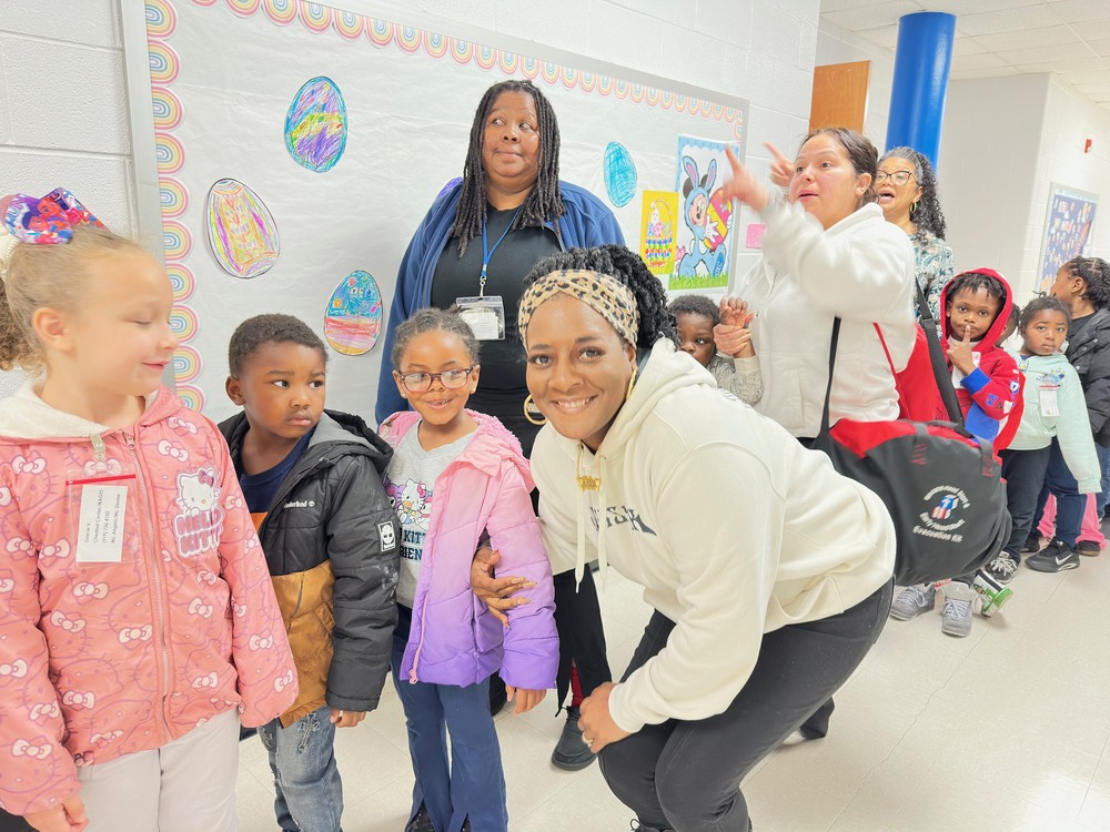 Kisha and granddaughter