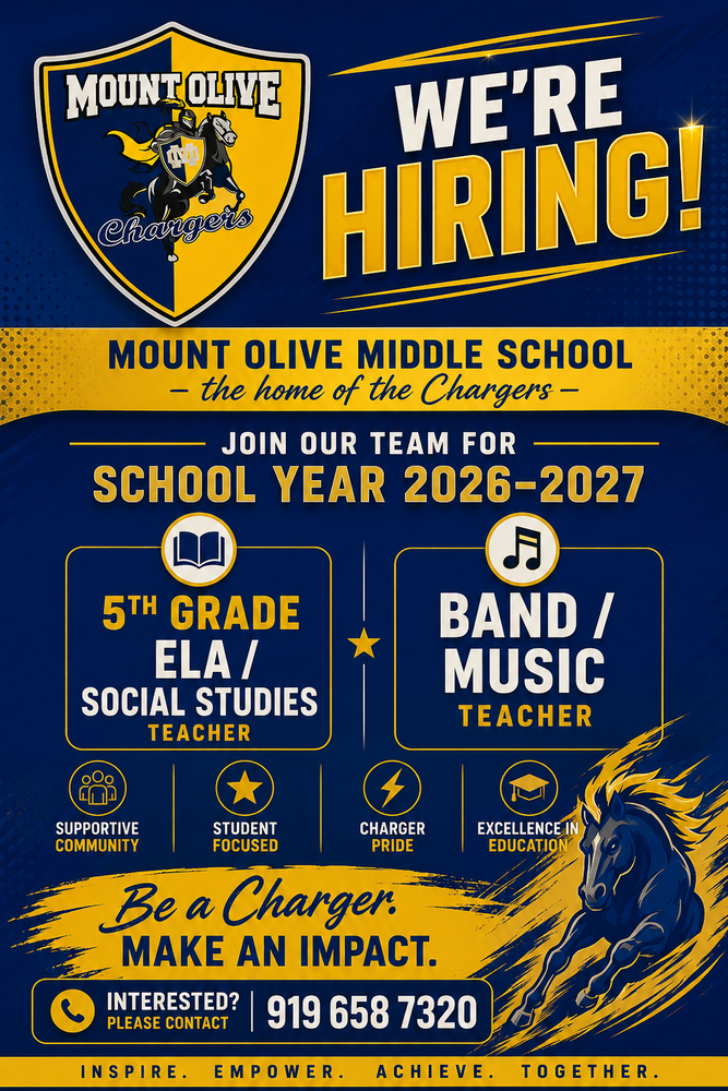Tecahing Positions Open