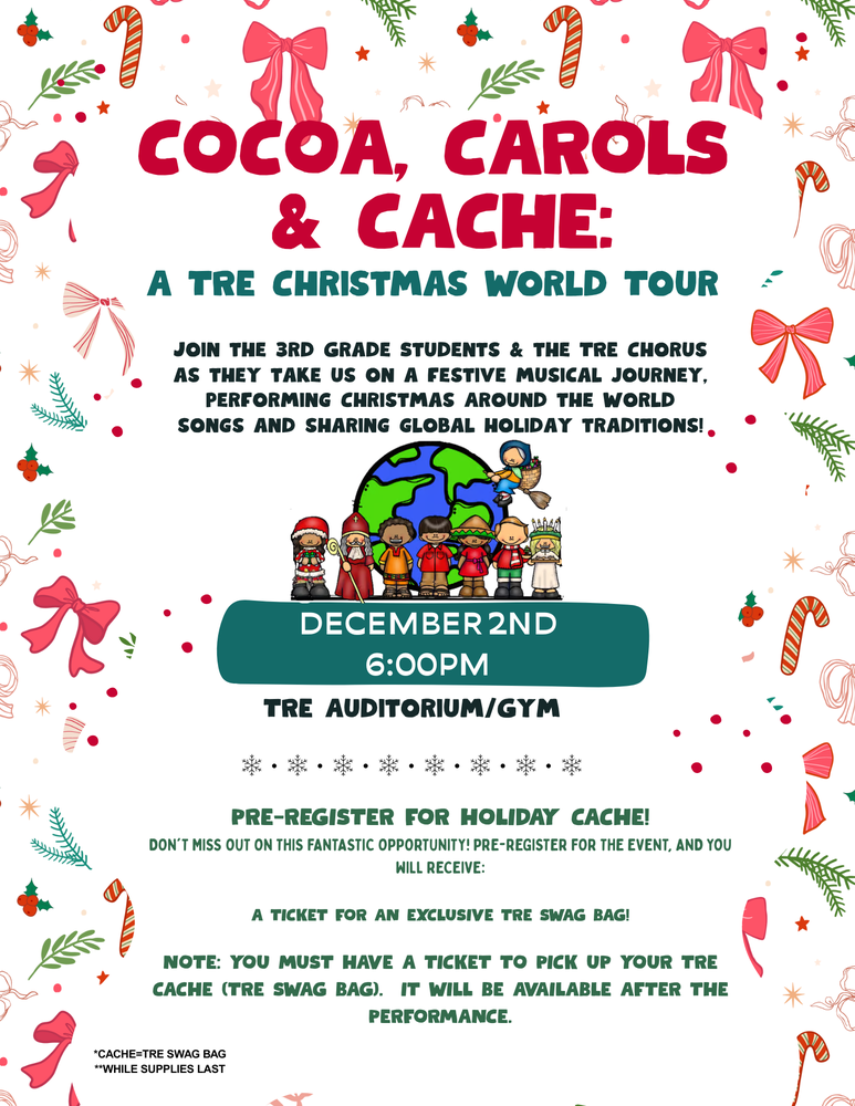 Cocao, Carols & Cache