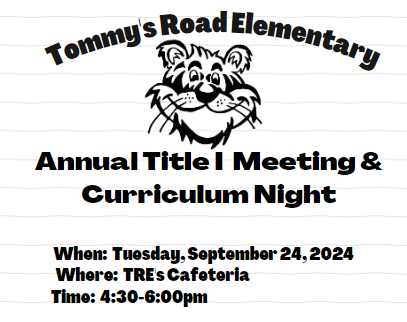 TRE Curriculum Night