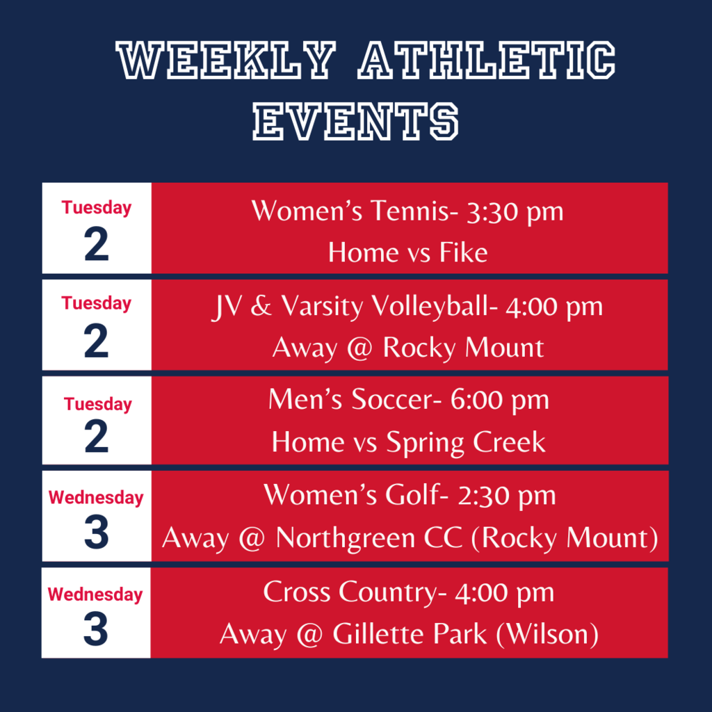 Athletic Schedules