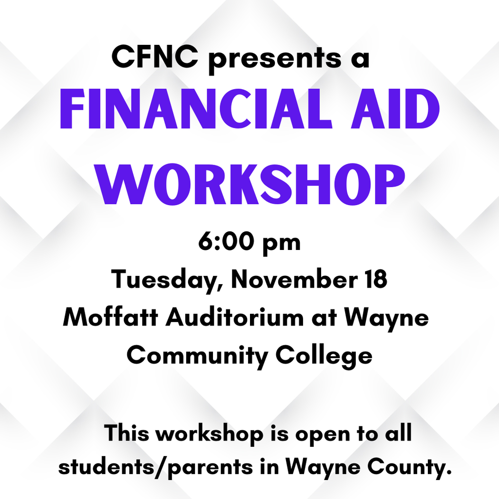 financial aid workshop