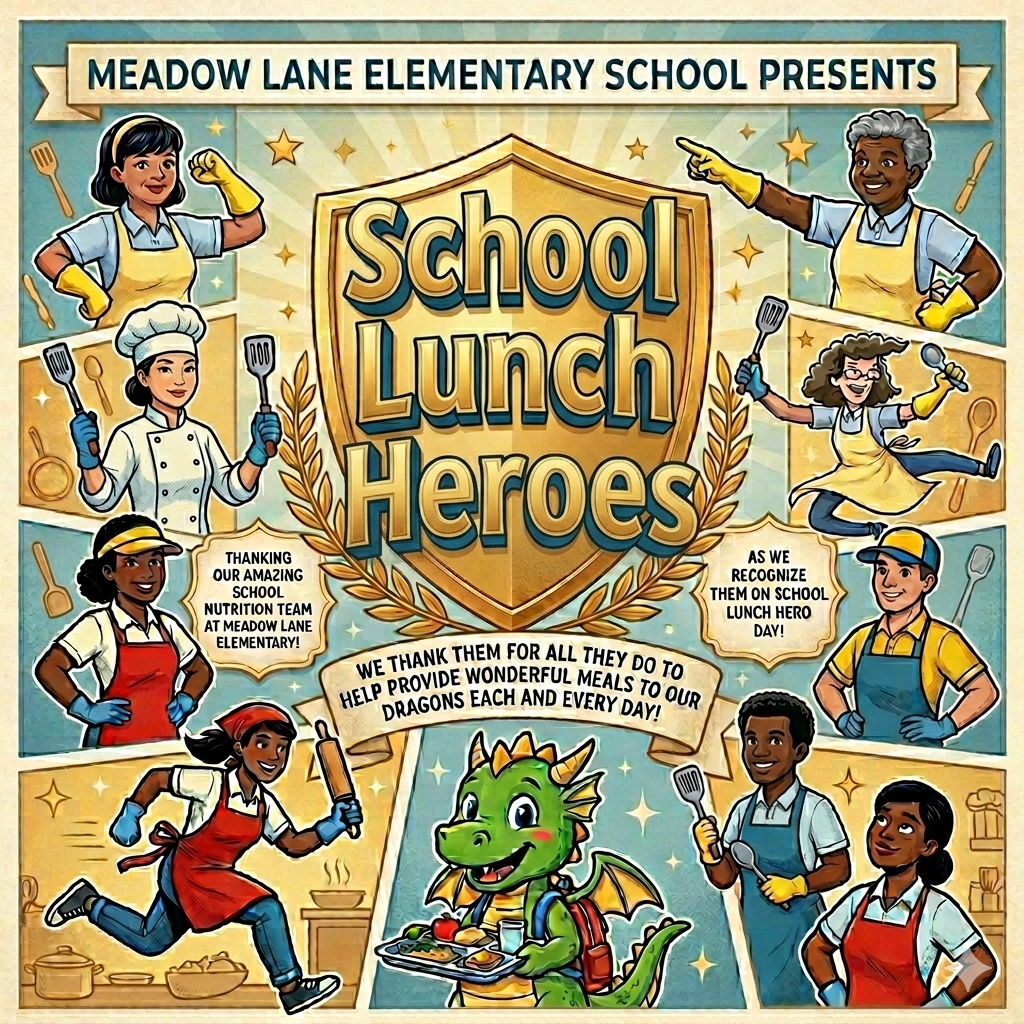 school lunch hero flyer thanking school lunch staff