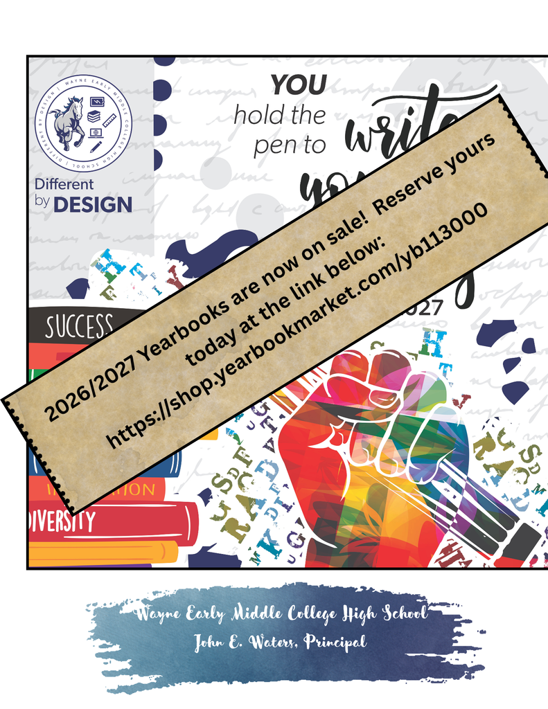 Yearbook add with the link to reserve your 2026/2027 yearbook today.