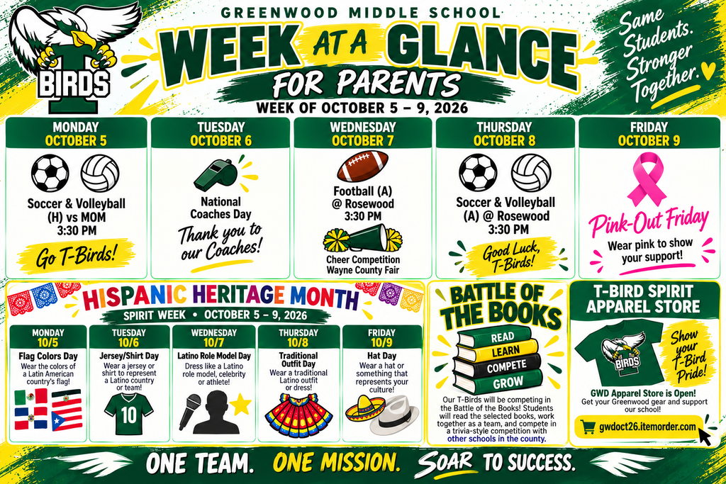 Week at a glance