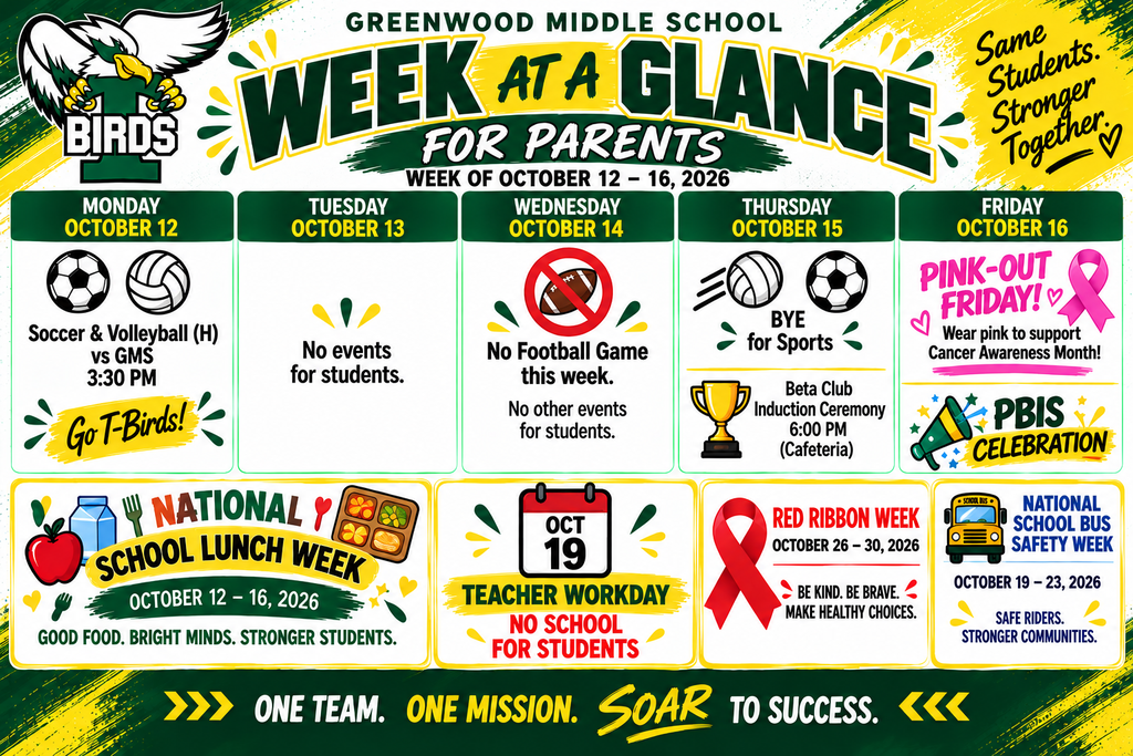 week at a glance