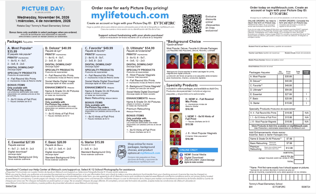 Order Form