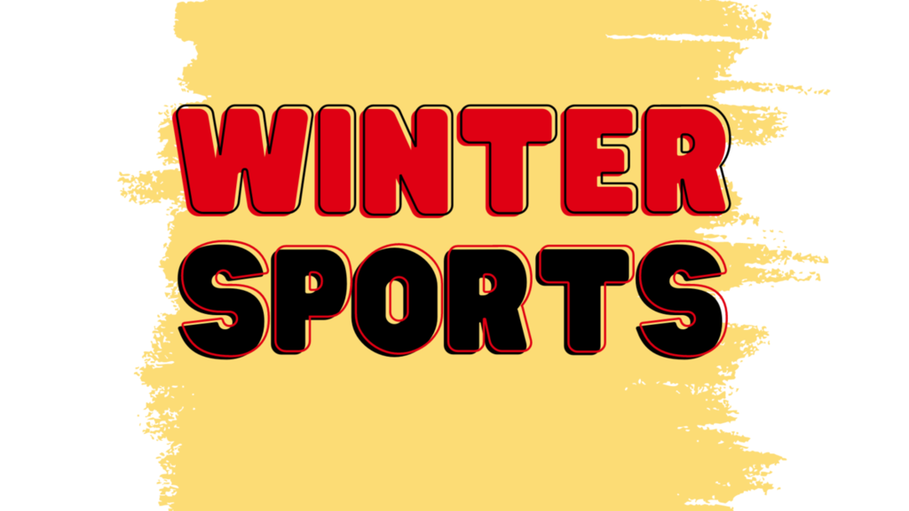 winter sports graphic