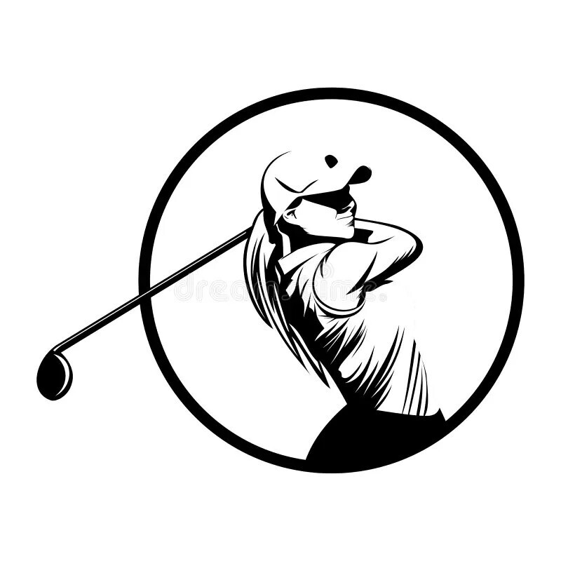 women's golf logo