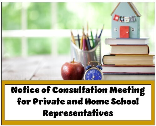 Notice of Consultation Meeting