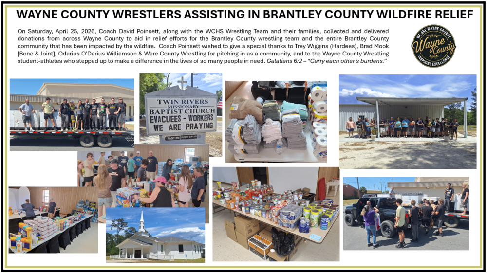 WCHS Wrestling Team