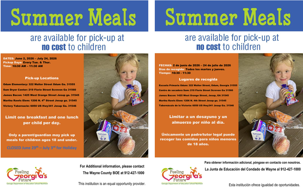 WCSNP Summer Feeding Sites