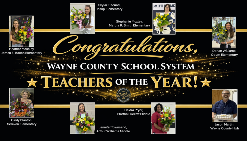 WCSS Teachers of the Year