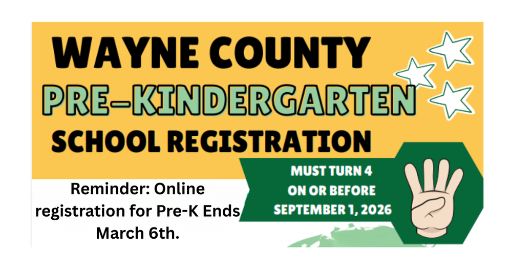 Pre-Kindergarten Registration
