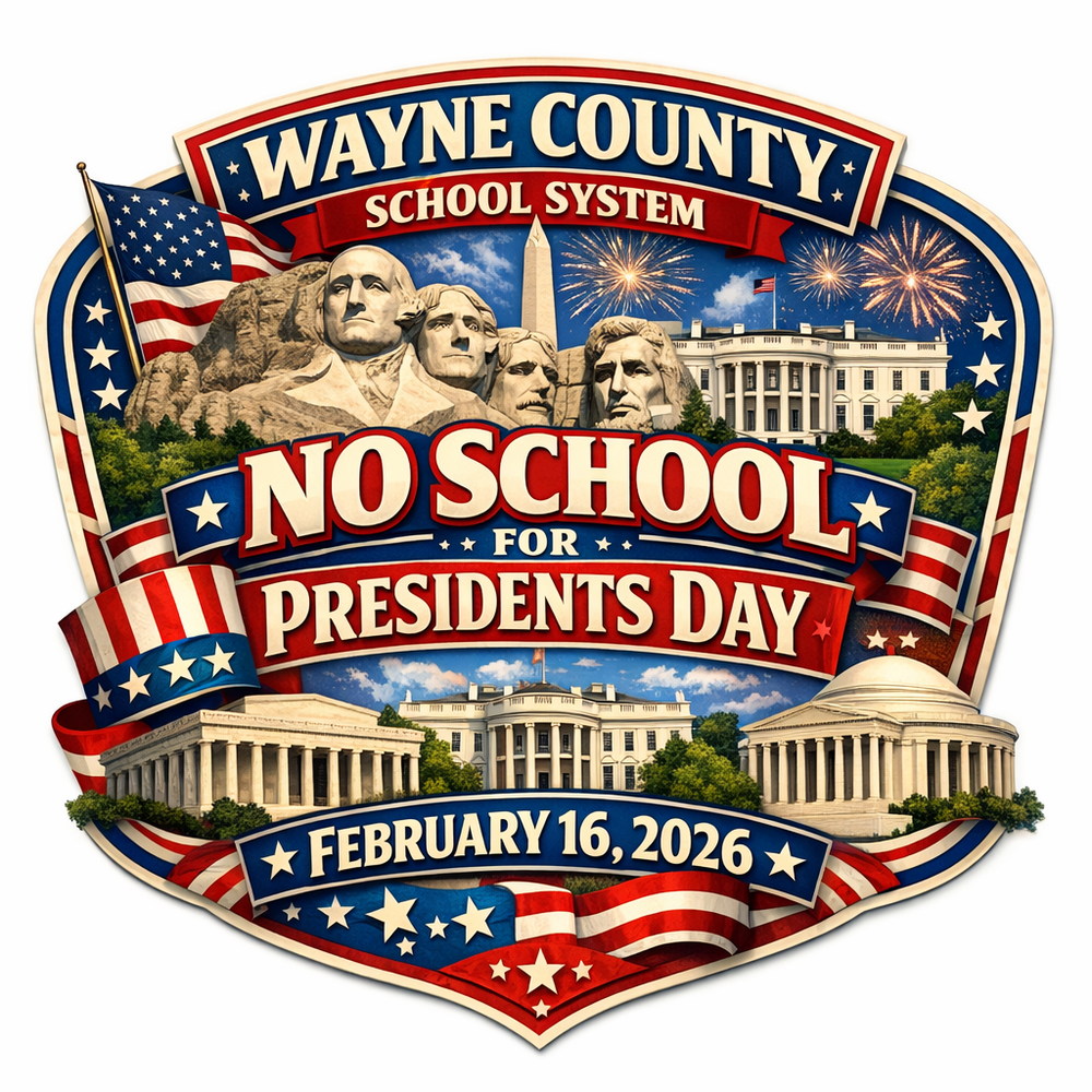WCSS Presidents Day Closure 2026 Logo