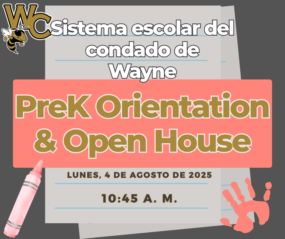 WCSS PreK Orientation & Open House (Spanish)