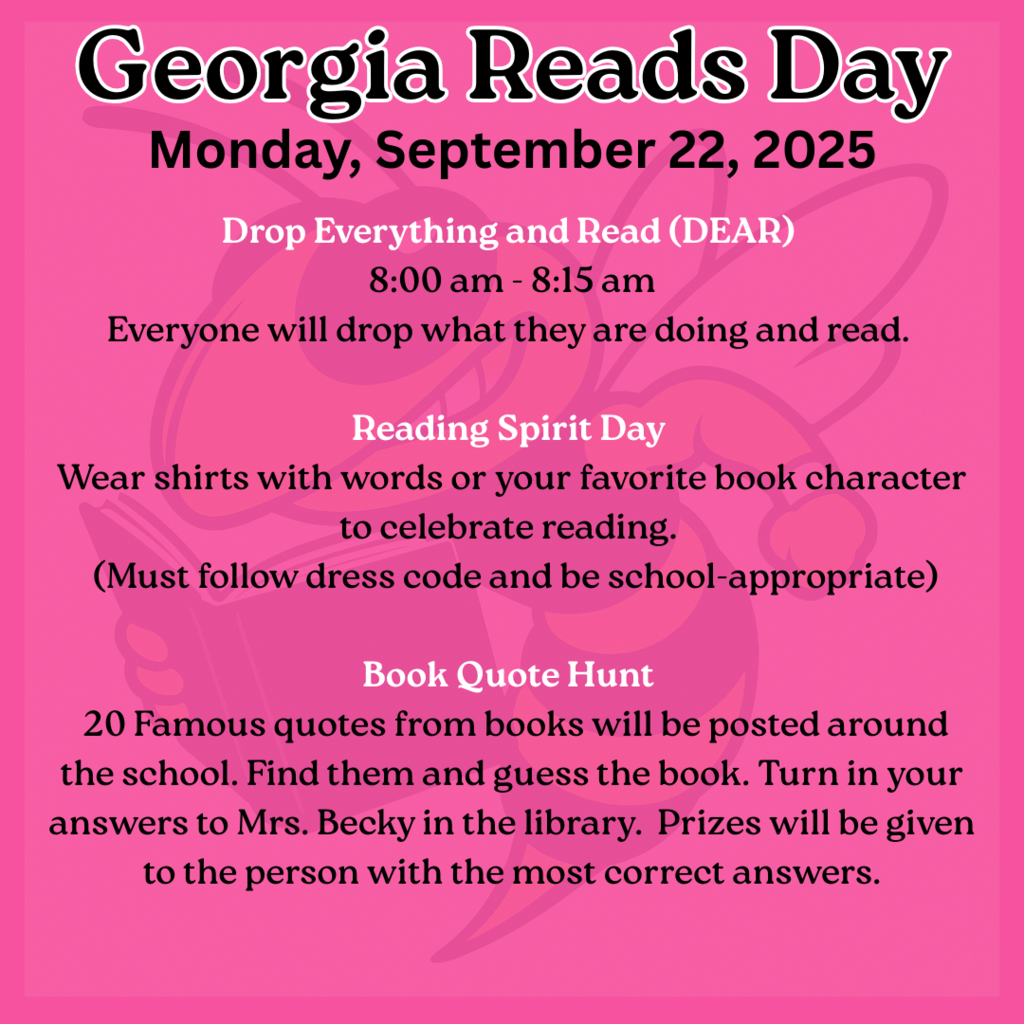 Georgia Reads Day at AWMS