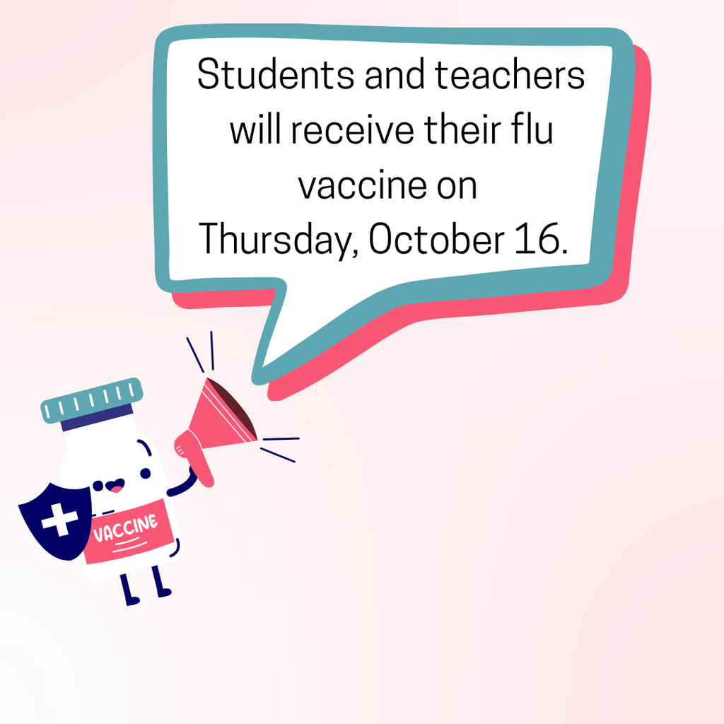Flu vaccine Thursday, October 16