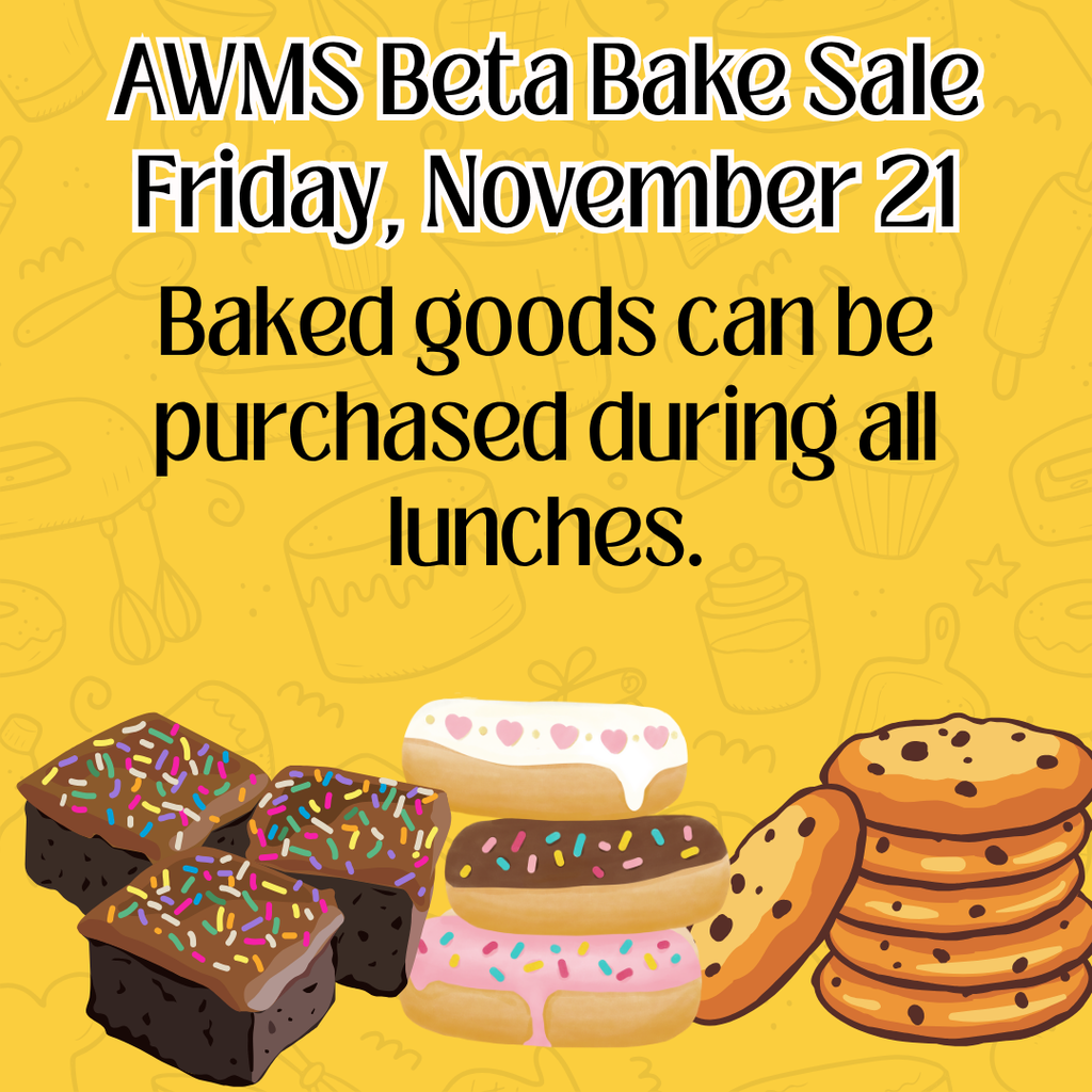 Beta Bake Sale 