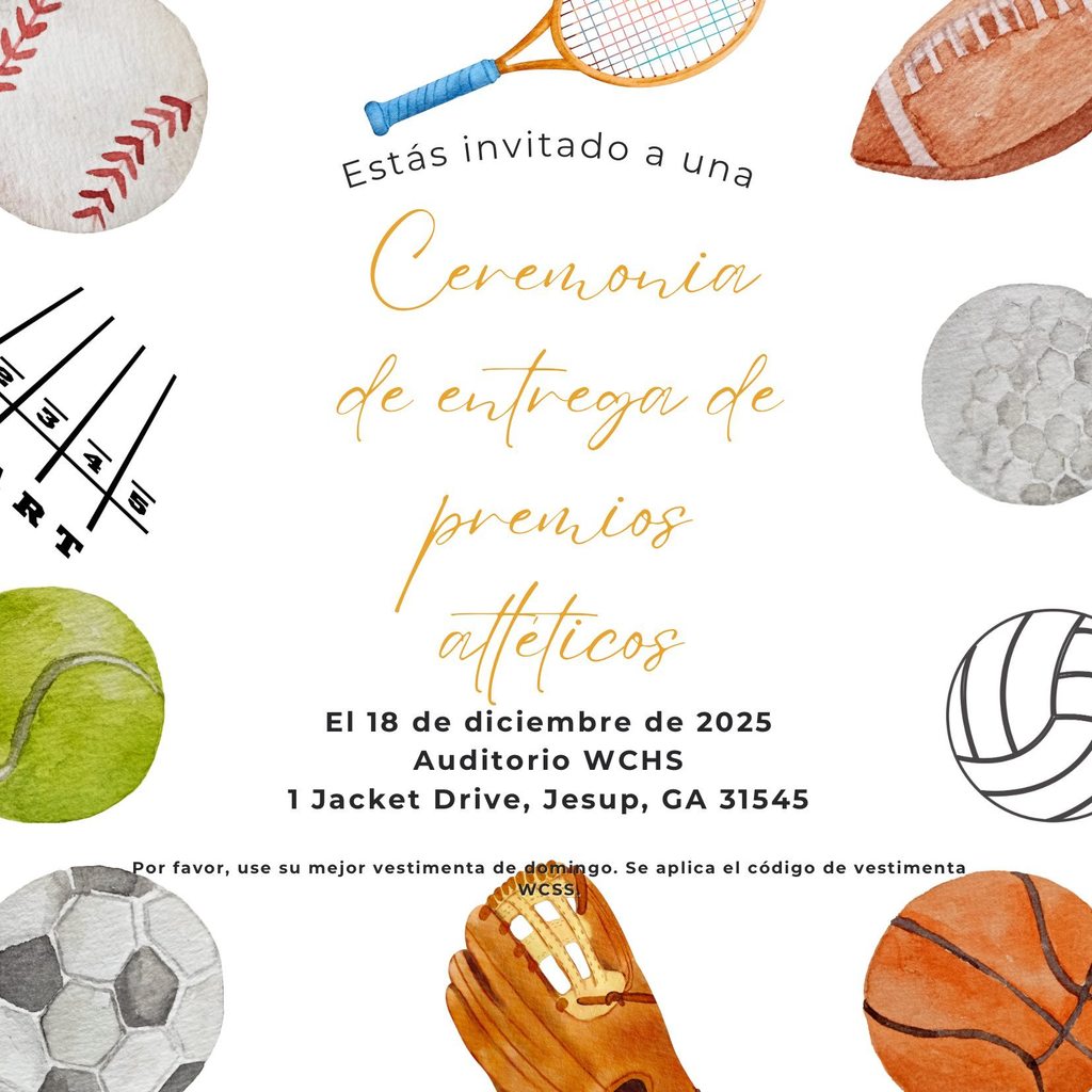 athletic awards ceremony 