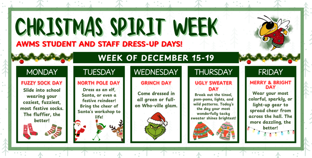 Christmas Spirit Week 
