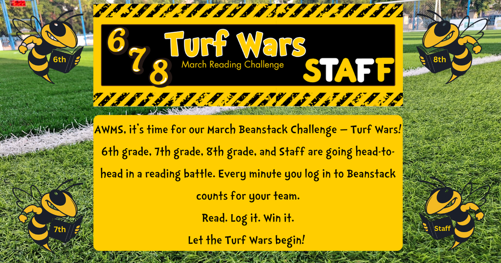 Turf Wars - Beanstack Reading Challenge
