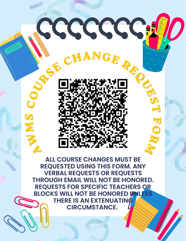 AWMS Course Change Request Form