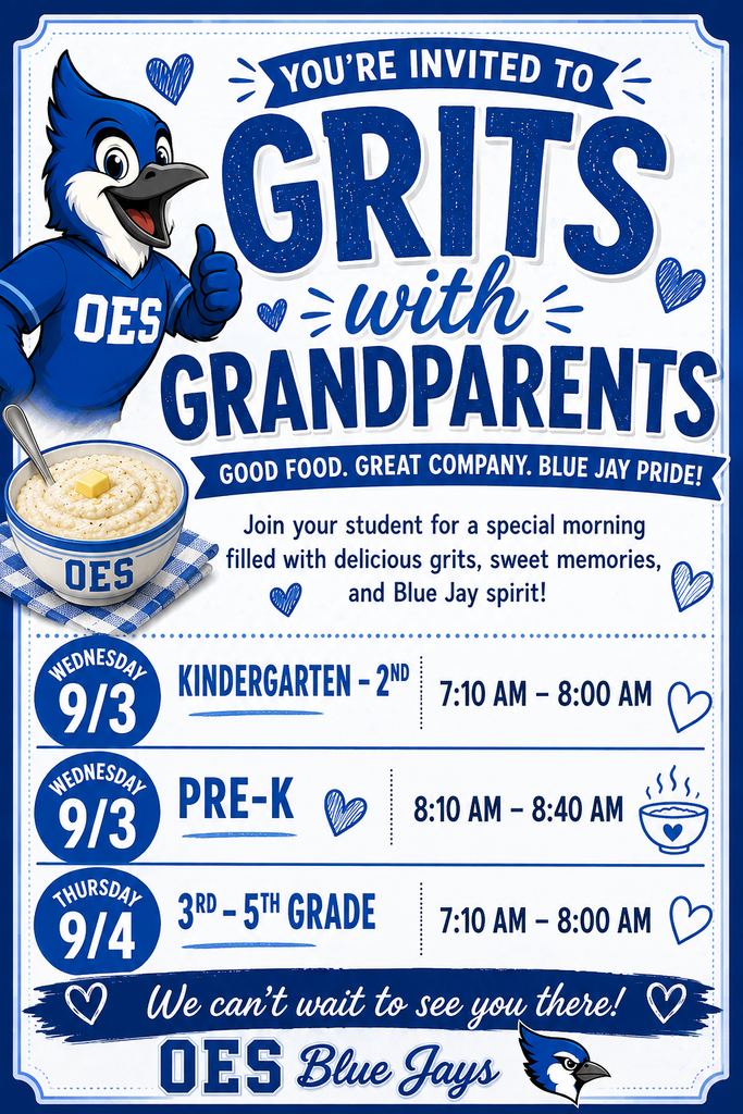"Grits with Grandparents" Flyer