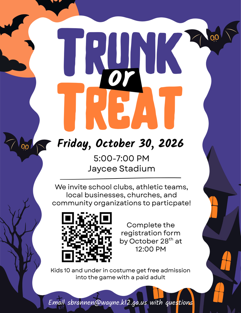 Trunk or Treat - October 30 at Jaycee Stadium