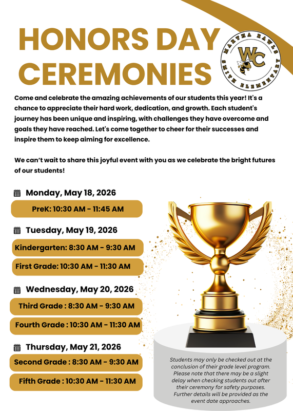 Honors Day Information