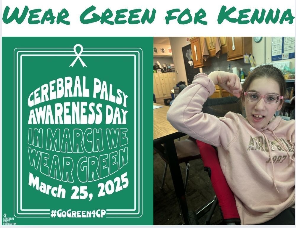 wear green for kenna