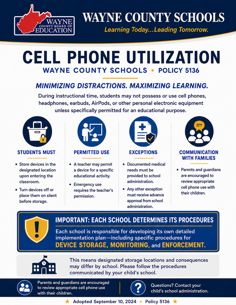 WCS Cell Phone Policy