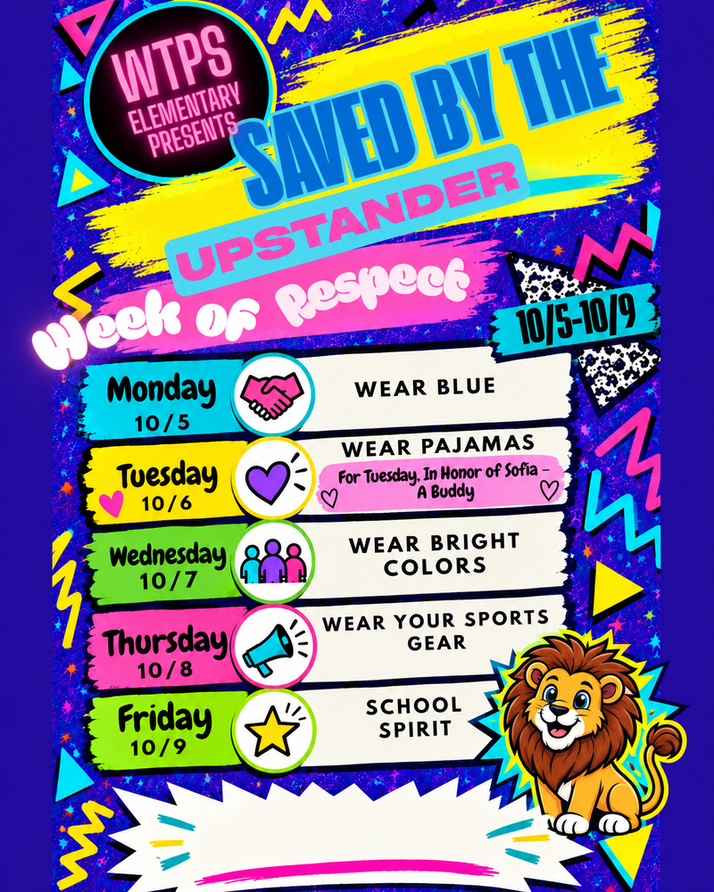 week of respect spirit days
