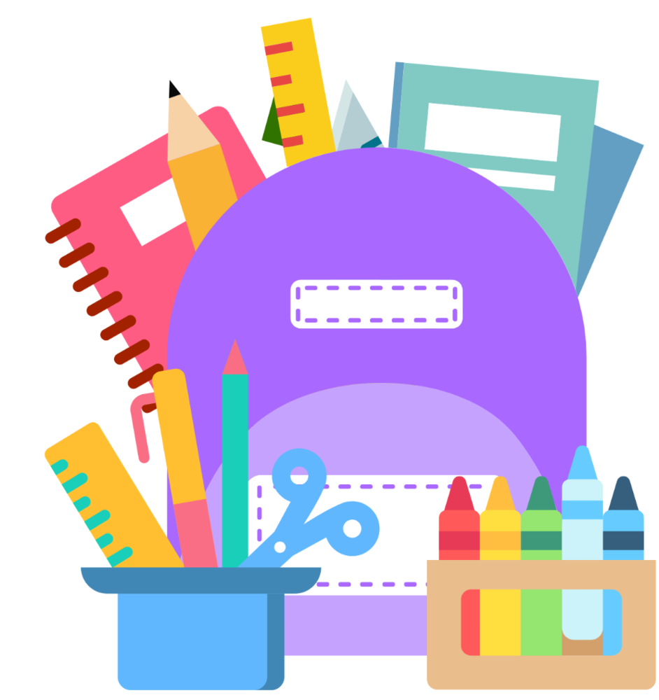 School Supply Graphic
