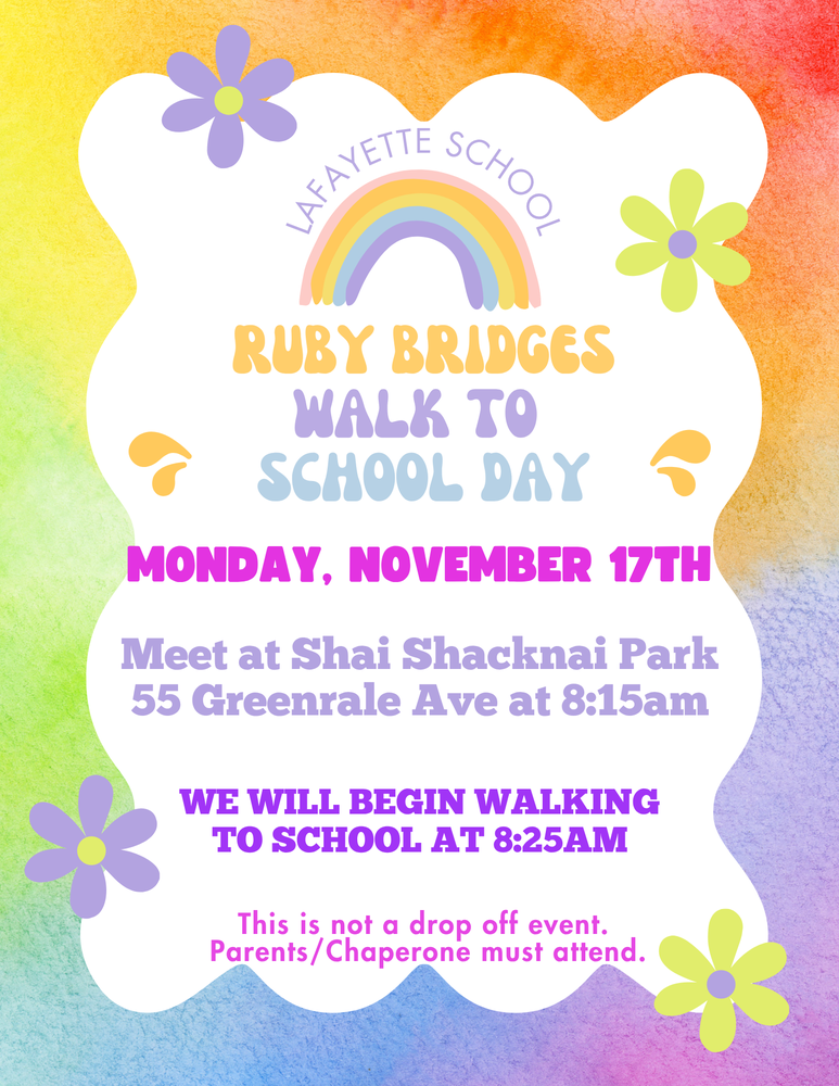 ruby bridges walk to school day monday november 17th